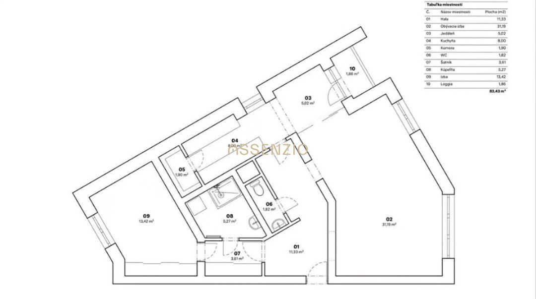 Rent One bedroom apartment, One bedroom apartment, Haydnova, Bratislav