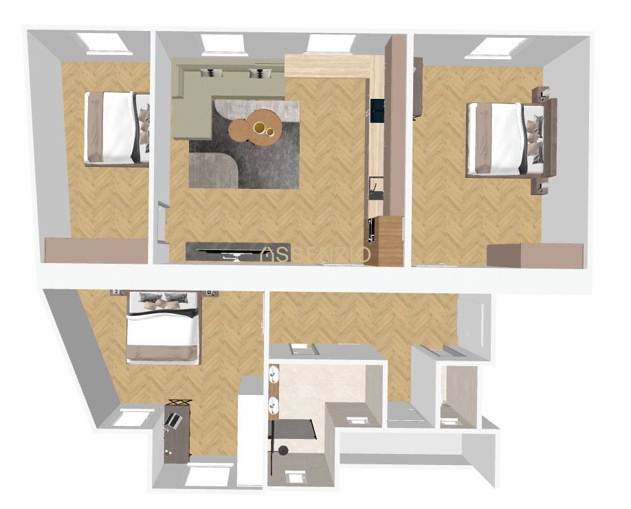 Sale Three bedroom apartment, Three bedroom apartment, Mlynské nivy, B